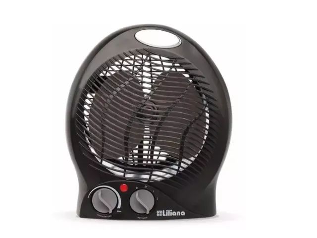 Aquecedor e Ventilador Liliana 2 em 1, Eléctrico Liliana Cfh400 Negro 220v-240v