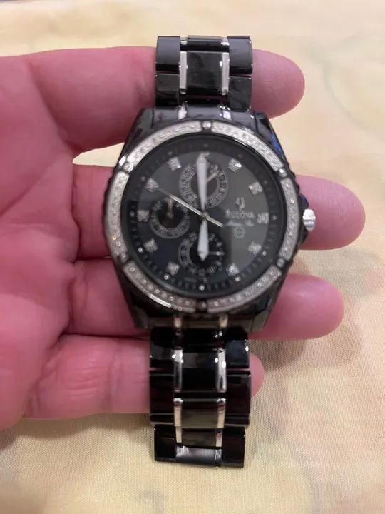 Relógio Bulova diamond original com Diamantes - Foto 4