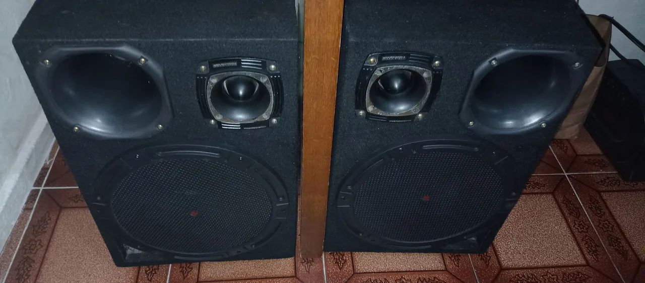 Duas caixas de som 3 vias passivas alto falante de 12 polegadas vai com um som  - Foto 5
