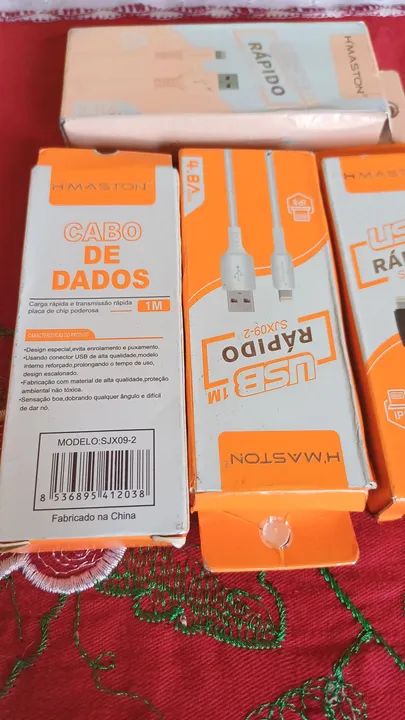 Cabo de dados carregar iPhone 