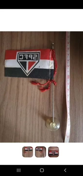 Bandeira SPFC em miniatura - Foto 2
