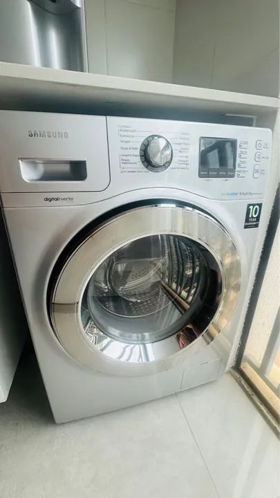 Lava e seca Samsung 8,5 ecobubble digital inverter - Foto 3