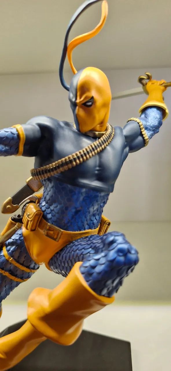 Deathstroke Exterminador Exclusiva Dc Comics Iron Studios 1/10 - Foto 5