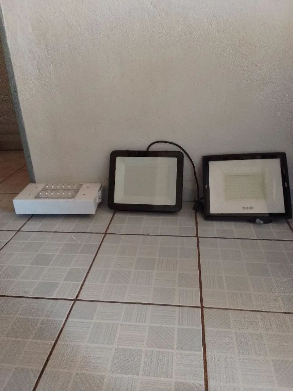 3 Placas de LED para iluminação externa - Foto 2