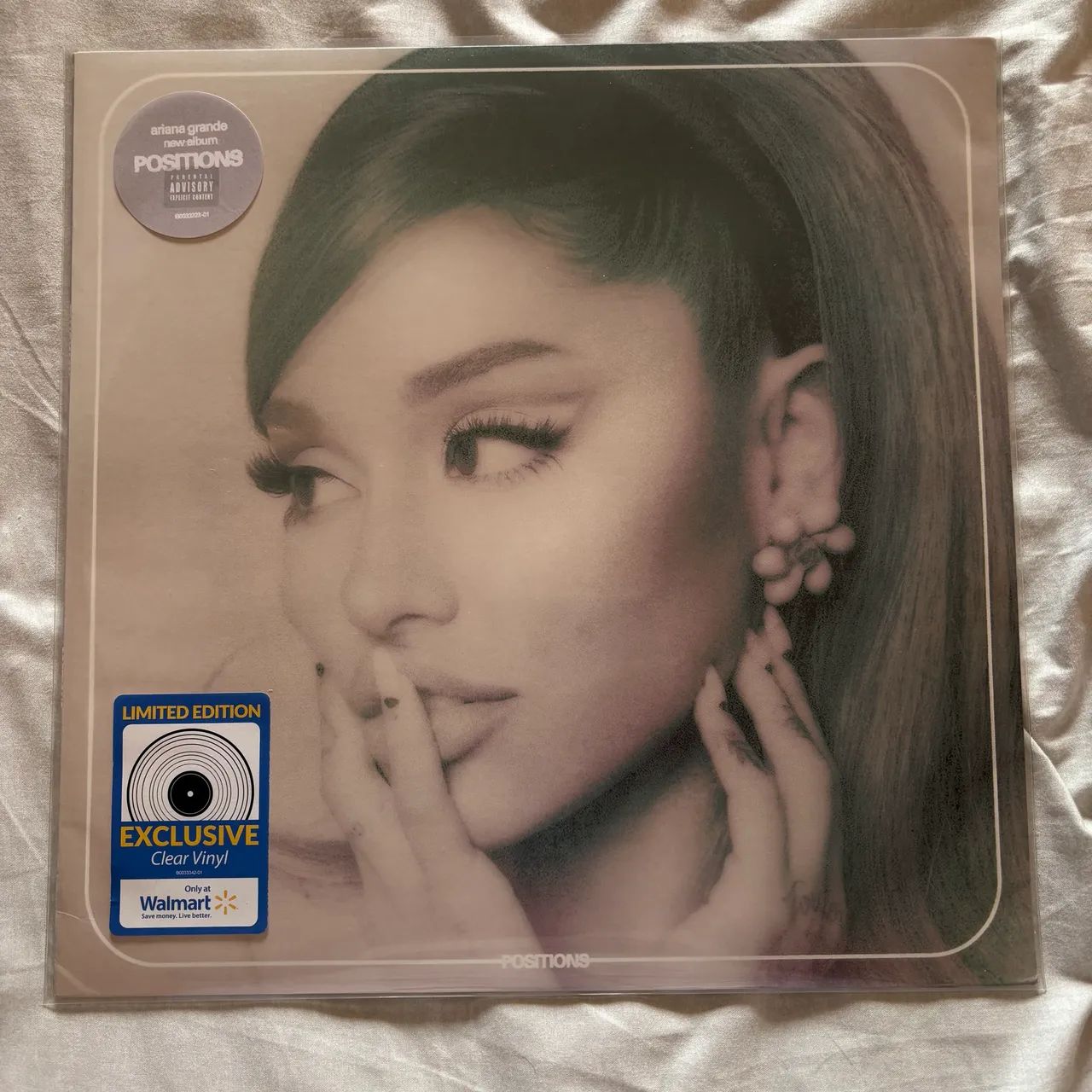ariana grande - vinil - positions clear