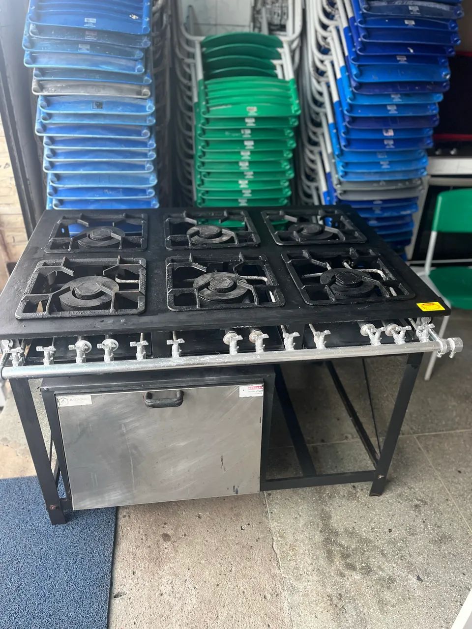 Fogão industrial ferro