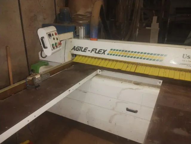 Seccionadora de MDF Agile-Flex 2015 + compressor + exaustor - Foto 5