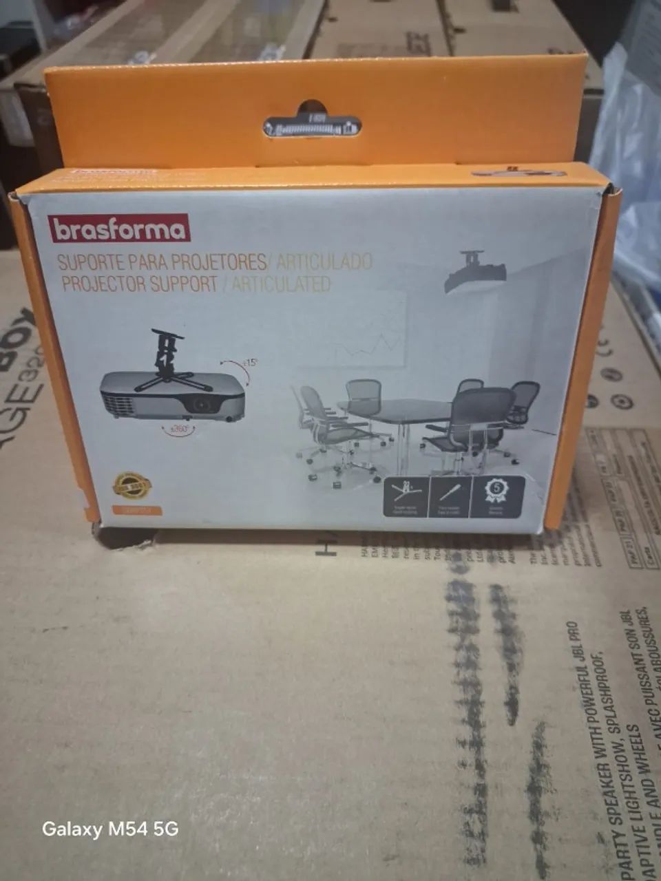 Suporte de Teto para Projetor Sbrp757