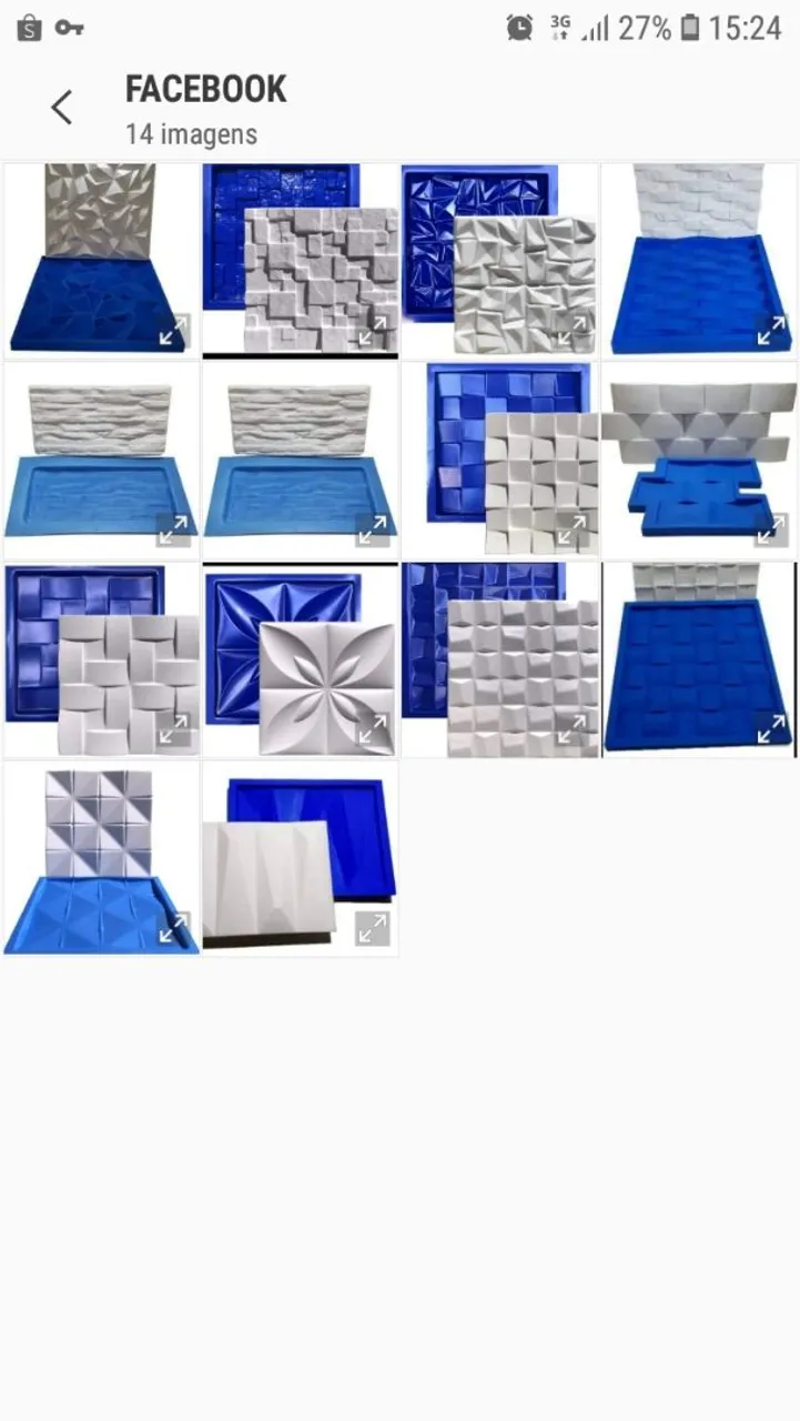 Peças de gesso para Revestimento 3D