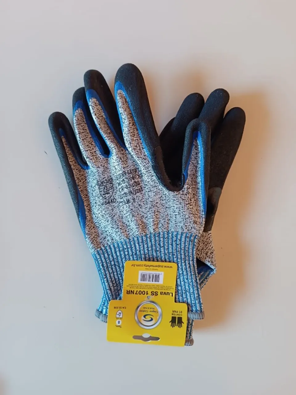 Luvas Anticorte Fibra De Vidro Supersafety Ss1007