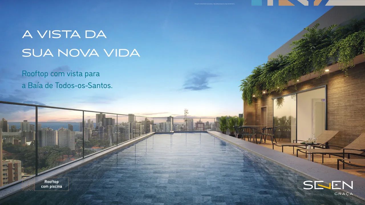 Seven Graça, Apartamento 1 Suíte, Distribuído Em 38M² E 1 Vaga De Garagem Na Graça. V6KHF - Foto 2