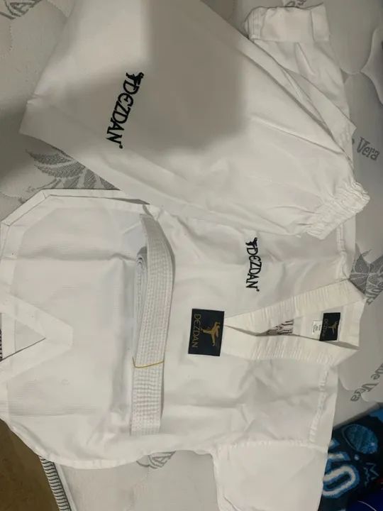 Kimono de taekwondo Infantil - Tamanho 6 Novo