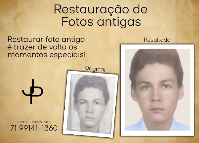 restauração de fotos - Foto 4