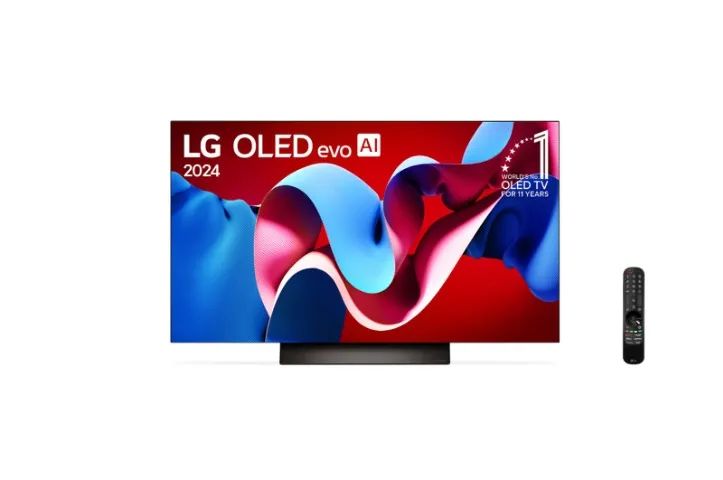 Smart TV LG OLED evo AI C4 4K 55 (LACRADA+NF+GARANTIA)  - Foto 2