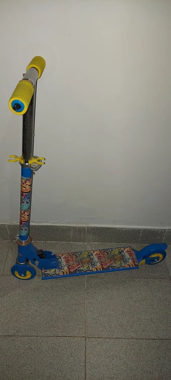 Patinete infantil com guidão de espuma - Foto 3