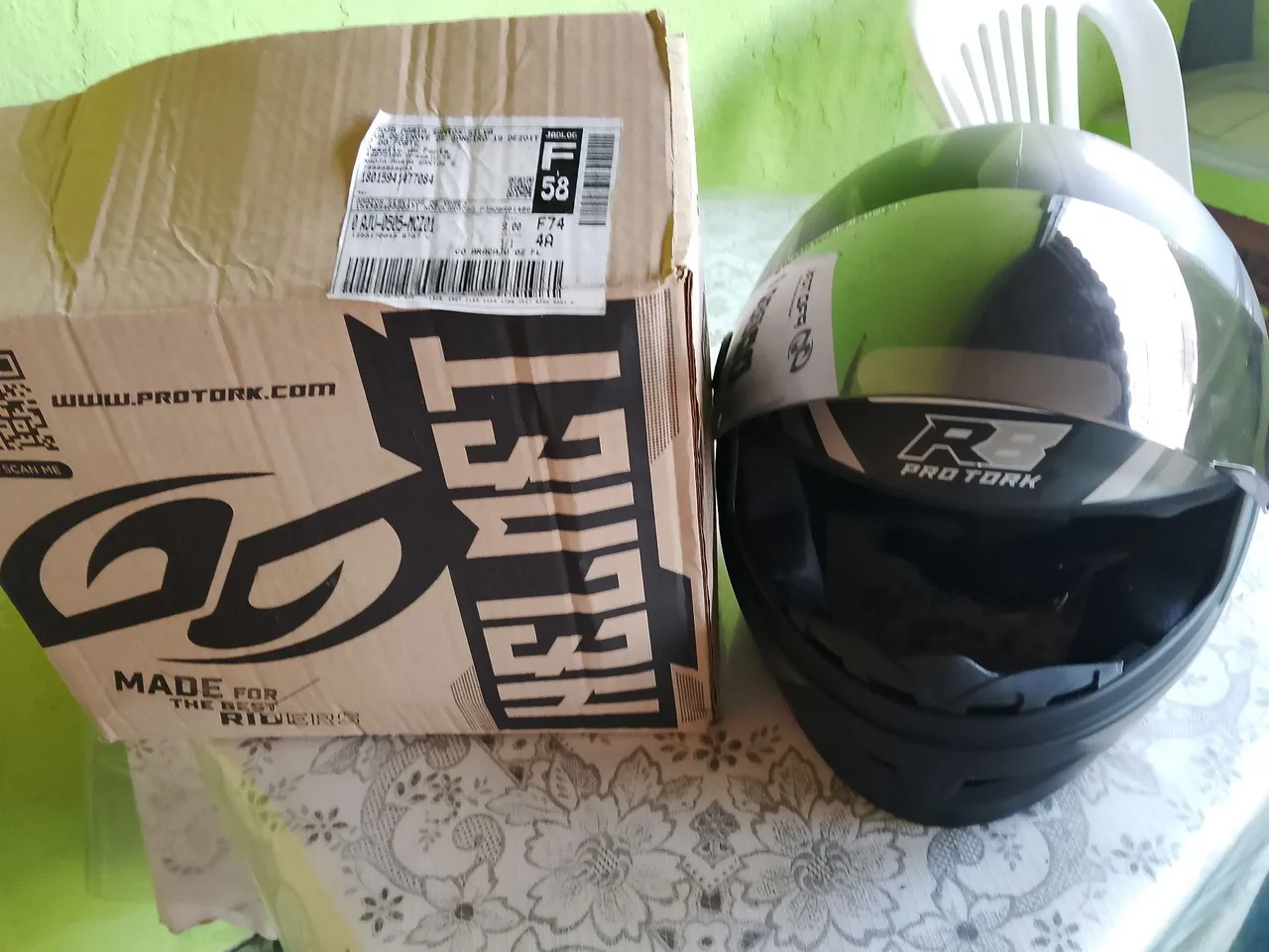 Capacete Pro Tork R8