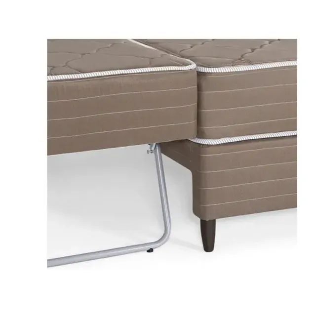 Cama Box Herval - Solteiro Suite master 088X188X50 Molas bonnel com auxiliar - Foto 5