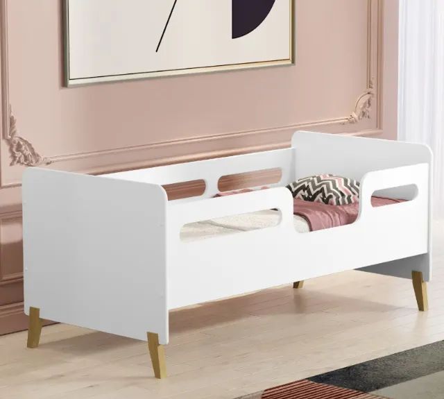 Cama Infantil Nova 100% MDF com Proteções Laterais - Foto 2
