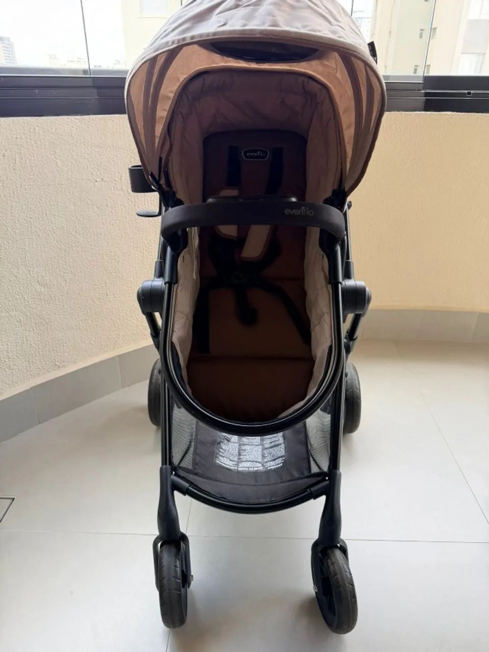 Carrinho de Bebê + Bebê Conforto Pivot Evenflo - Foto 3