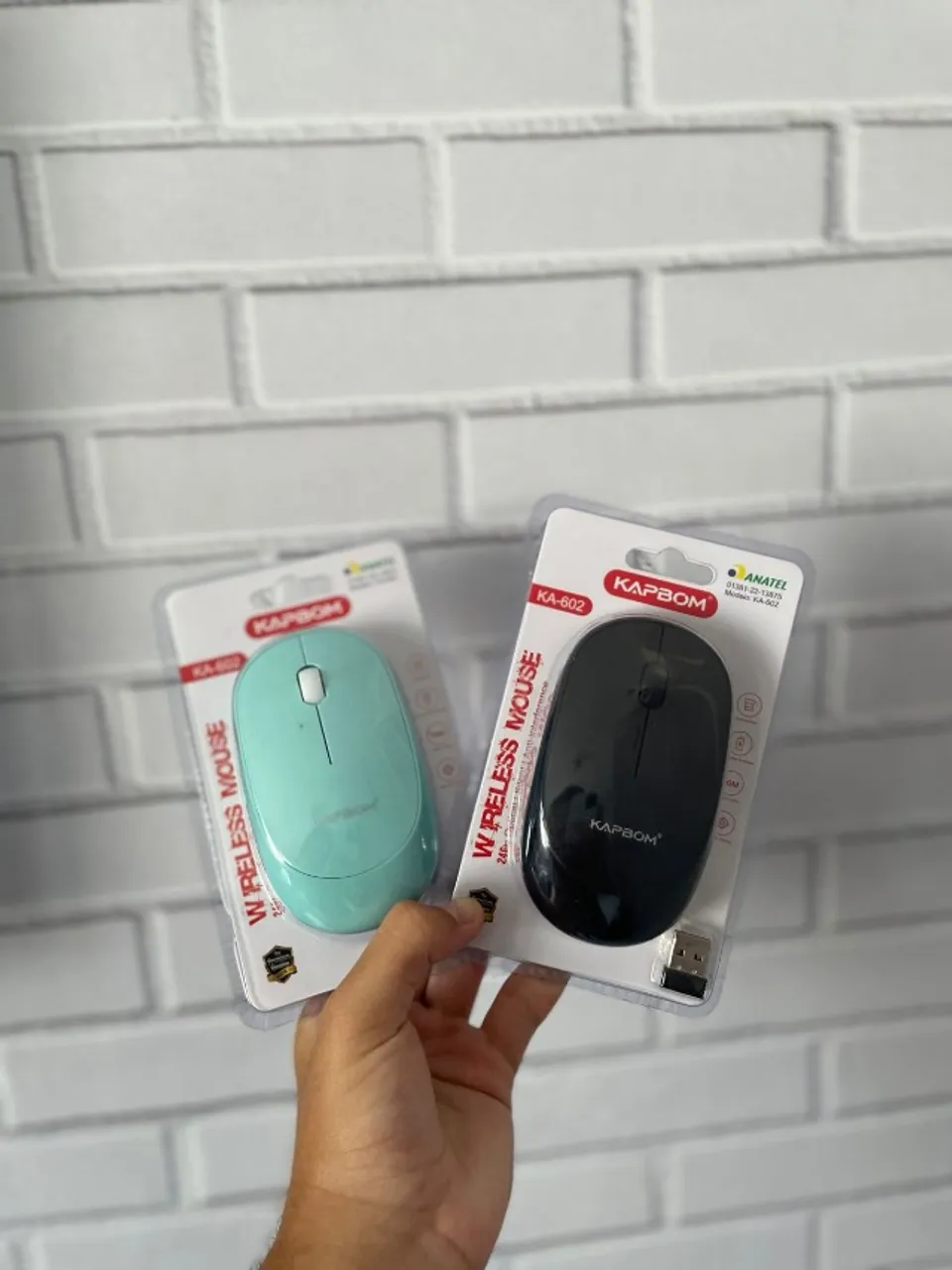 Mouse sem Fio da KAPBOM com conexão 2.4gHz Wireless (Fazemos entregas!)