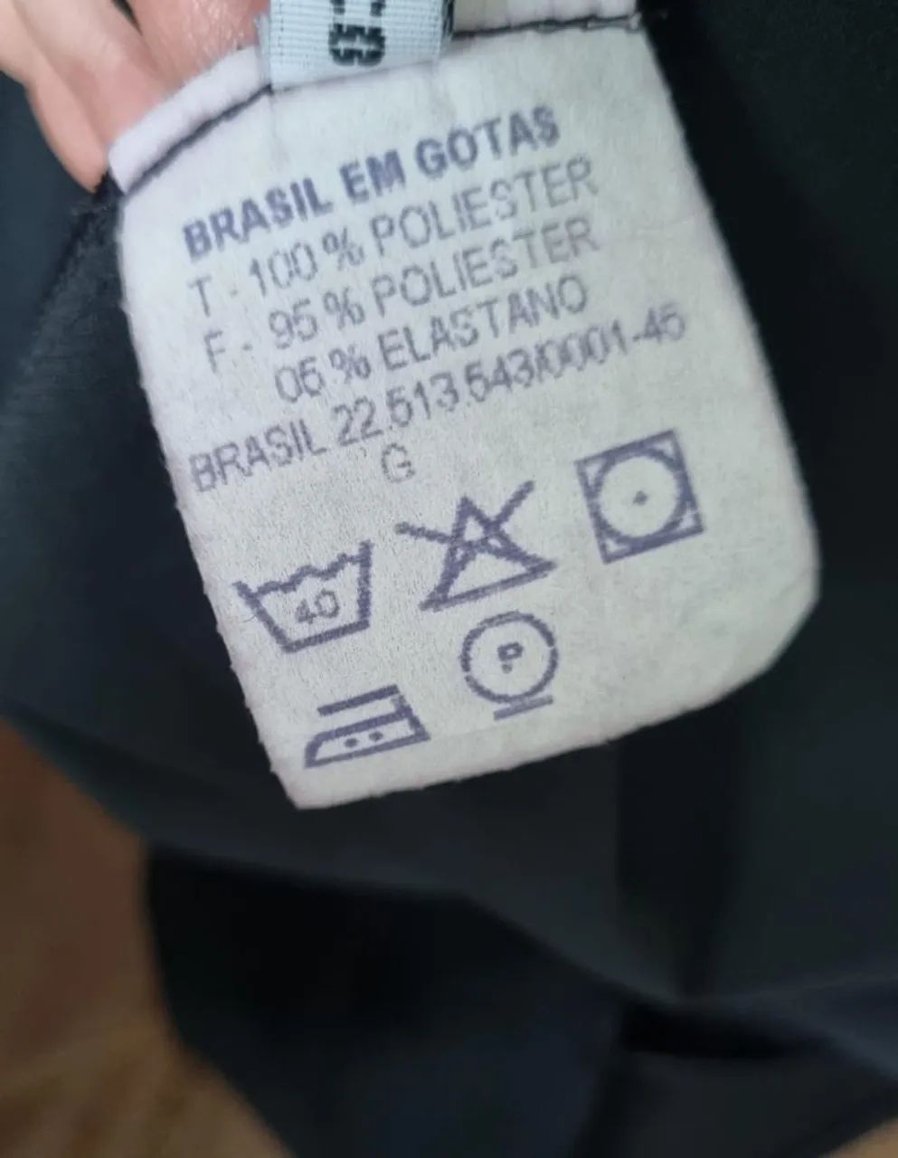 Vestido Preto Midi - Brasil em Gotas - Foto 2