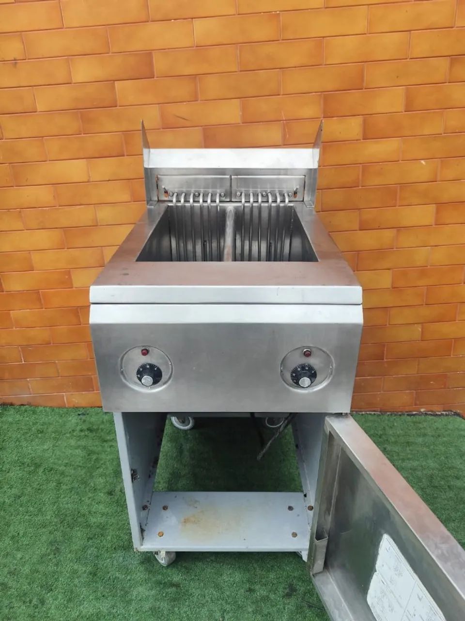 Fritadeira industrial inox elétrica