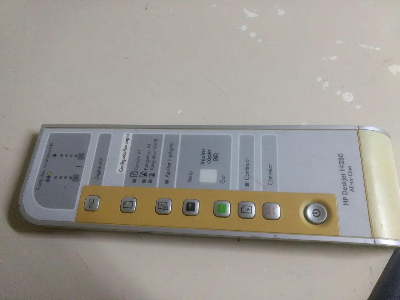 Painel impressora impressora HP f4280