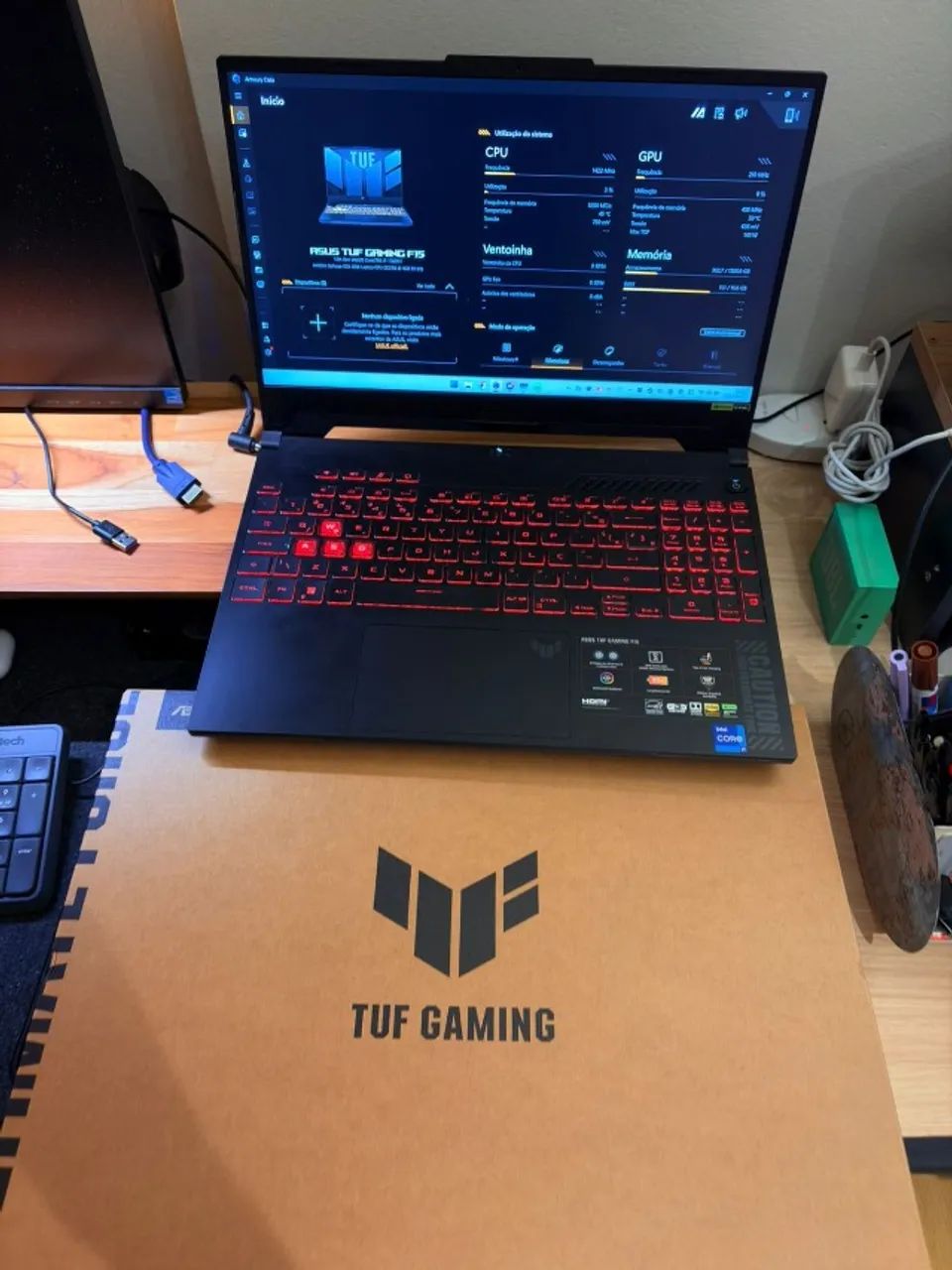 Notebook Asus Tuf Gaming F15 Rtx4050, i7, 16GB RAM 512GB SSD - Lançamento 2025 - Foto 2