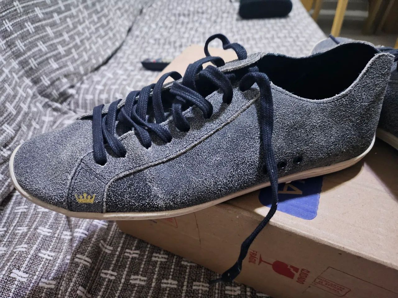 Tênis Osklen Casual Cinza - Foto 2