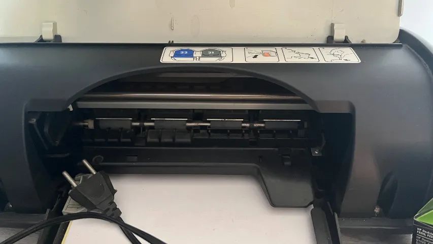 Impressora HP Deskjet D1460 com cartucho novo original - Foto 4