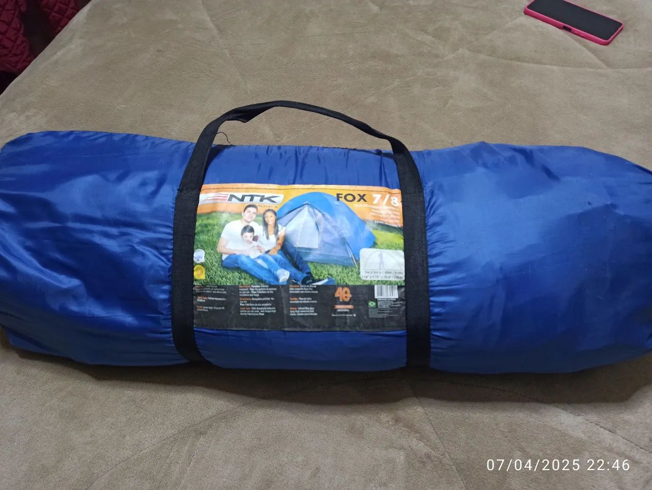 Barracas de Camping - Azul - Foto 2