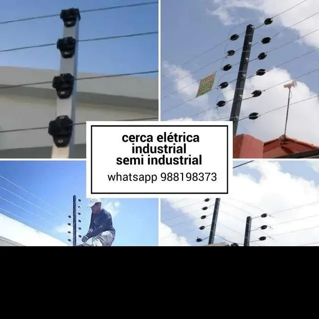 Cerca Elétrica Industrial e Semi Industrial