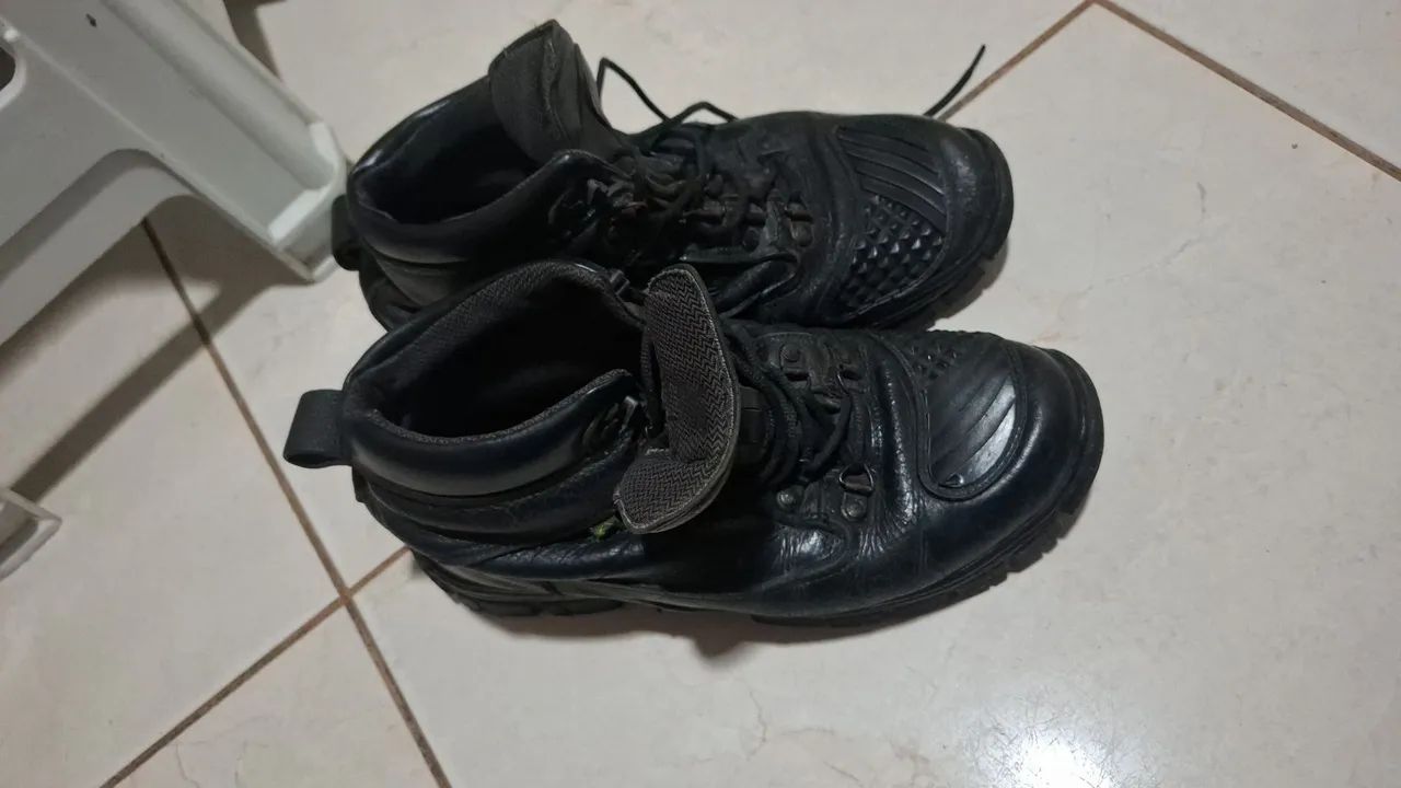 Bota em couro legítimo para pilotar N°39/40 - Foto 2