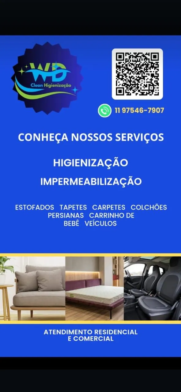 Higienização de estofados
