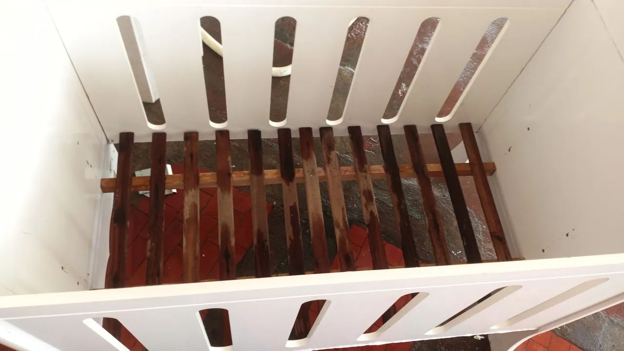 Berço MDF branco ENTREGO - Foto 4