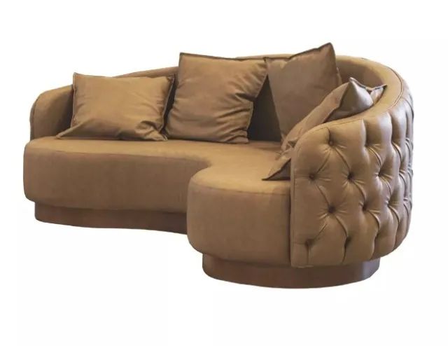 Sofá de canto espaçoso e confortável, ideal para relaxar e receber convidados. Design mode