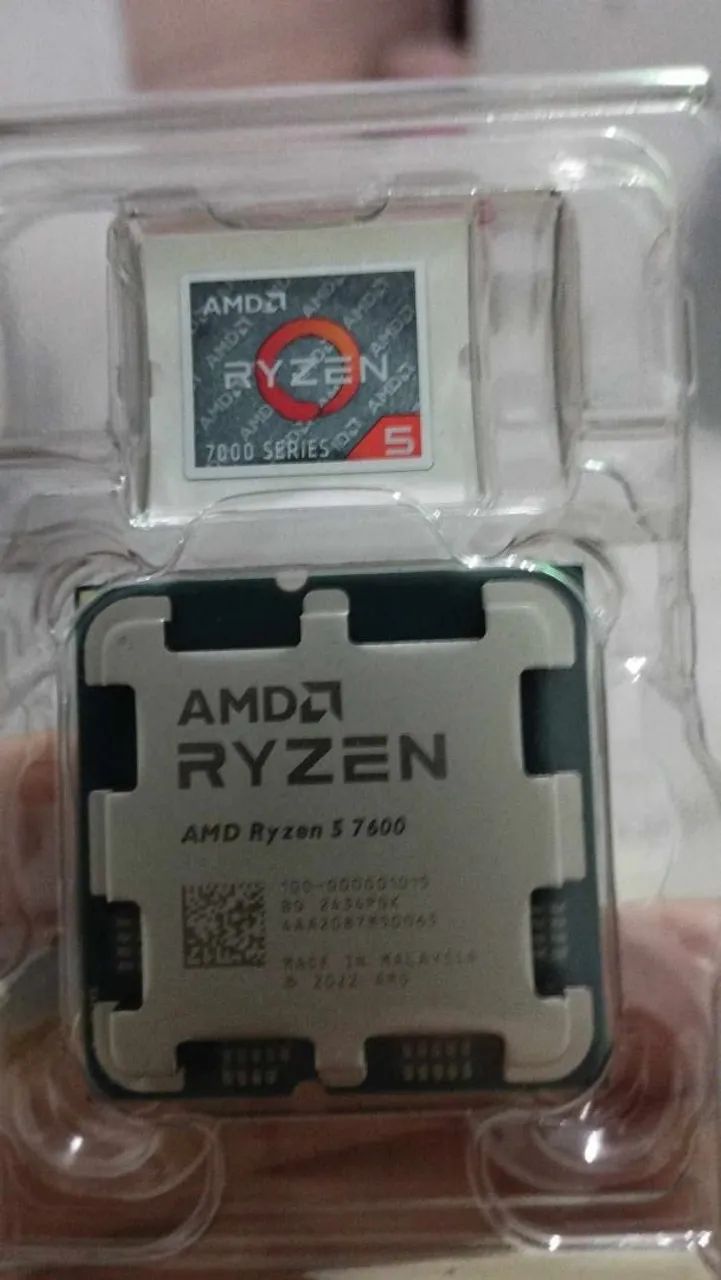 Processador AMD Ryzen 5 7600 - Novo - Foto 3