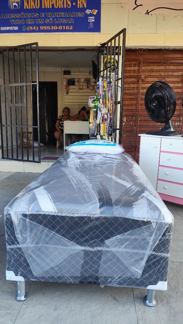 Cama Box de Casal Nova - Conforto e Qualidade! - Foto 2
