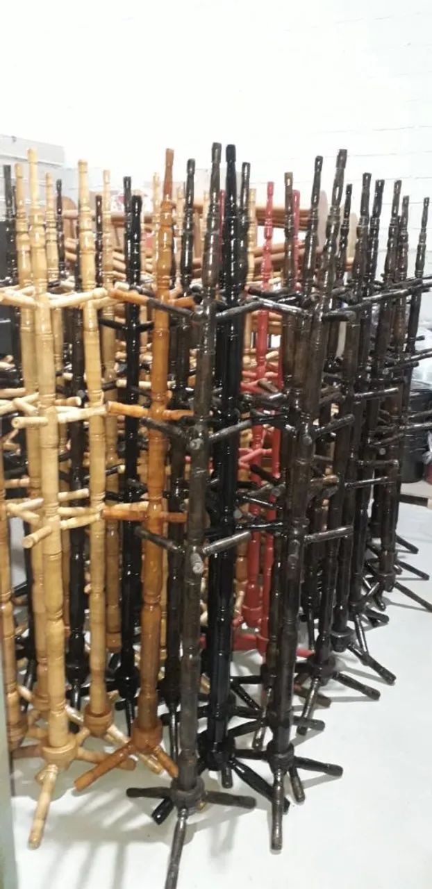 Cabideiro de Madeira - Vários Modelos e Cores Enviamos para todo o Brasil