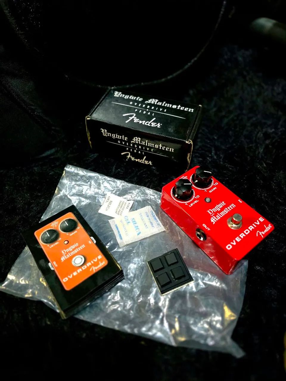 ギター Fender Yngwie Malmsteen Overdrive Fender Yngwie Malmsteen Overdrive Pedal Para Guitarra Cor Vermelho