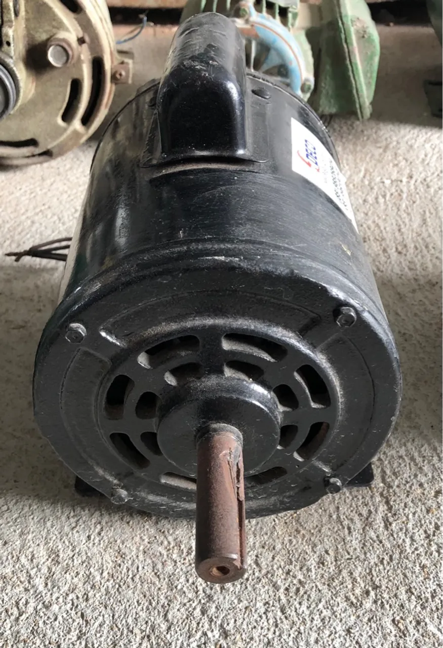 Motor 1.5hp monofásico 4 polos de baixa rotação recondicionada com garantia