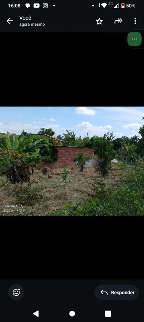 Terreno com uma pequena casa na cidade de (Itaporanga d'ajuda)