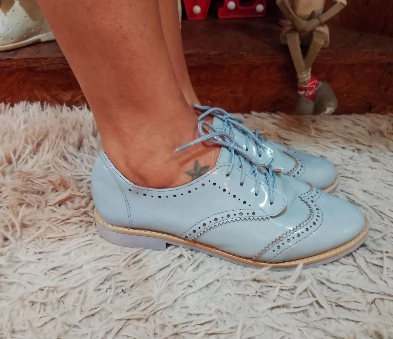Oxford Azul Bebê - Conforto e Estilo N°37 - Foto 3
