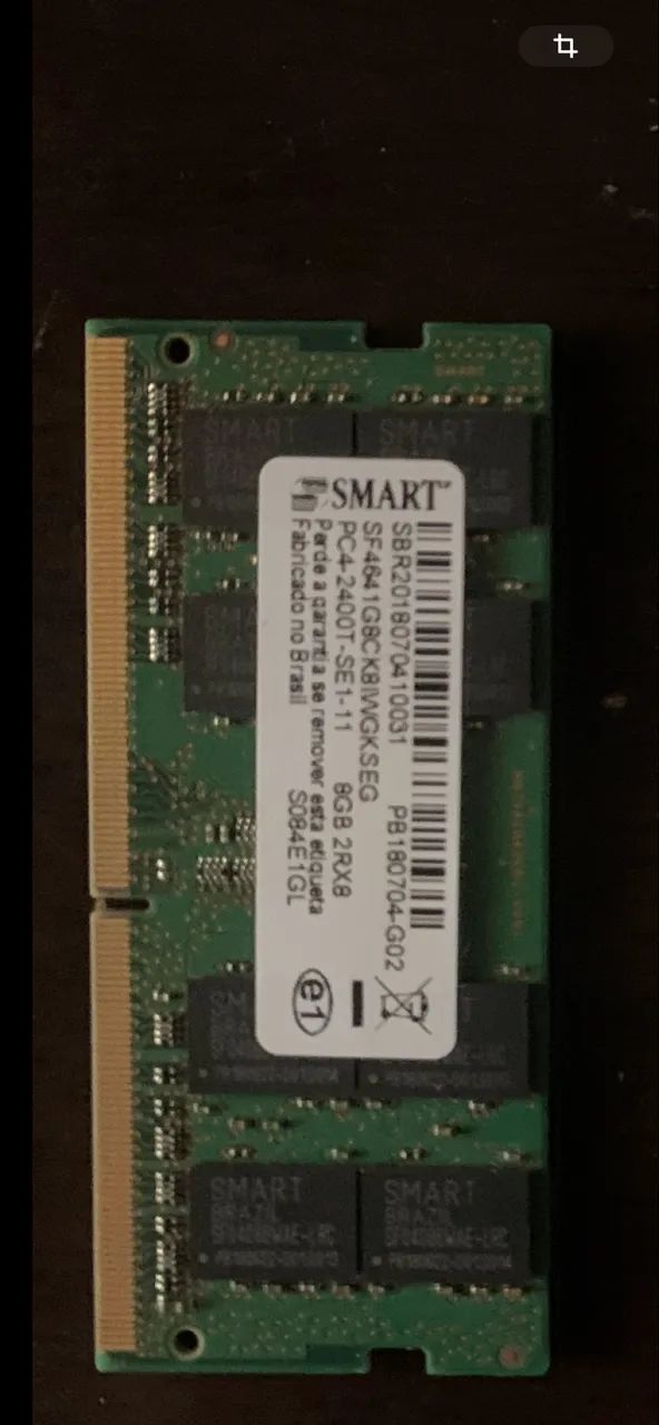 MEMORIA RAM 8gb SODIMM DDR464374415238658120