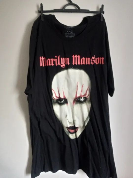 Camiseta do Marilyn Manson