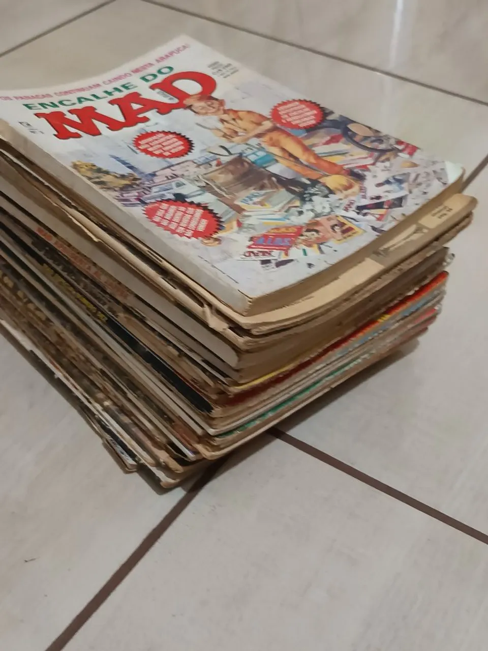 Coleção de 33 Revistas MAD!