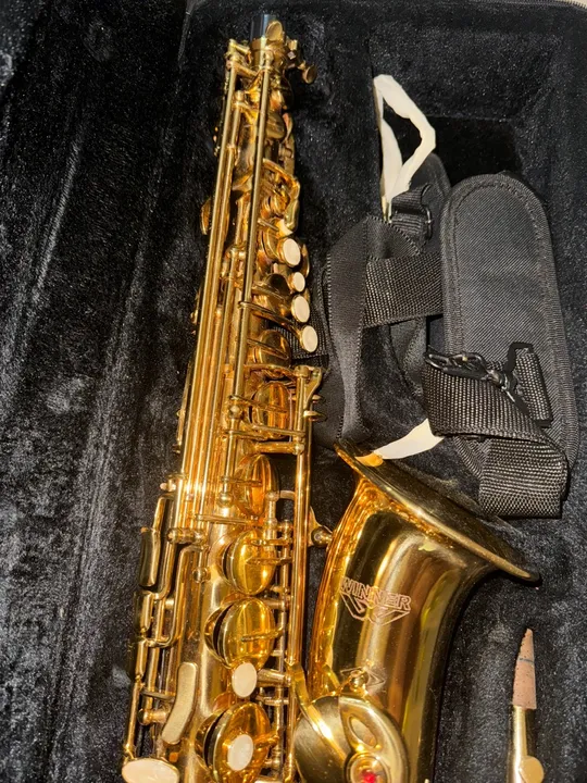 Saxofone Tenor Winner - Dourado - Ótimo Estado