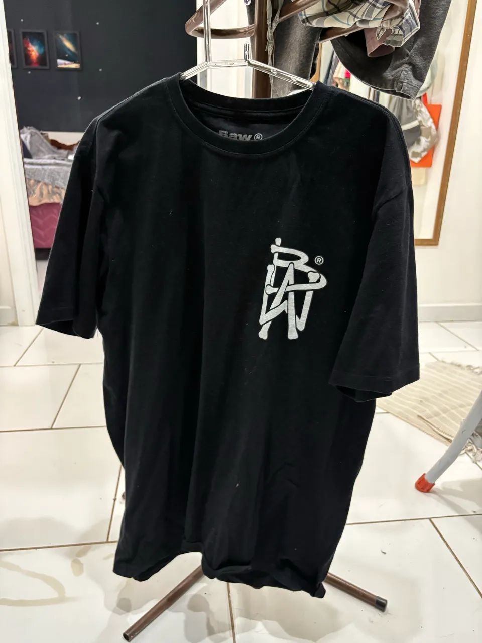 Camiseta Baw Clothing Preta - M