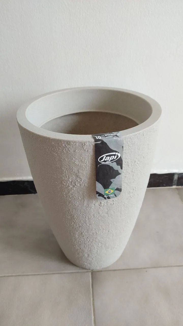 Vaso de planta de polietileno 20L (NOVO) - Foto 3
