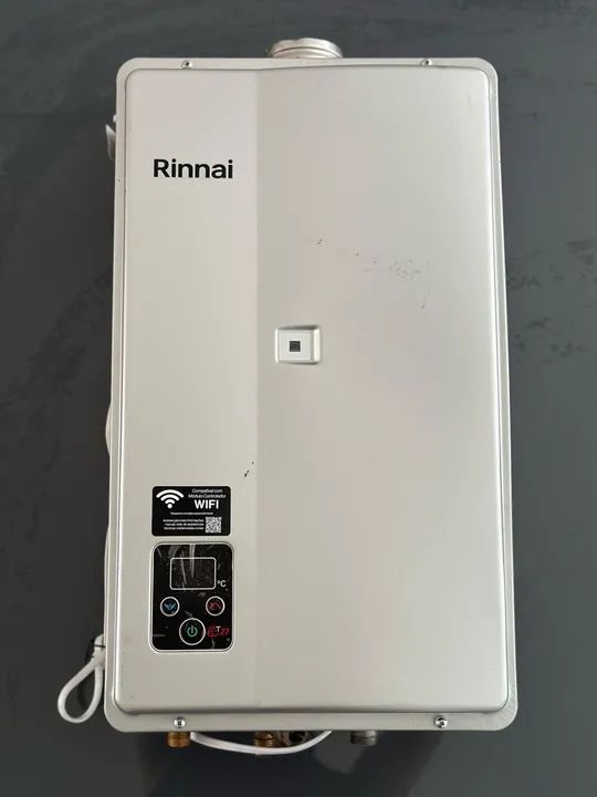 Aquecedor a Gás - 27L Rinnai com Kit de ligação  - Foto 5